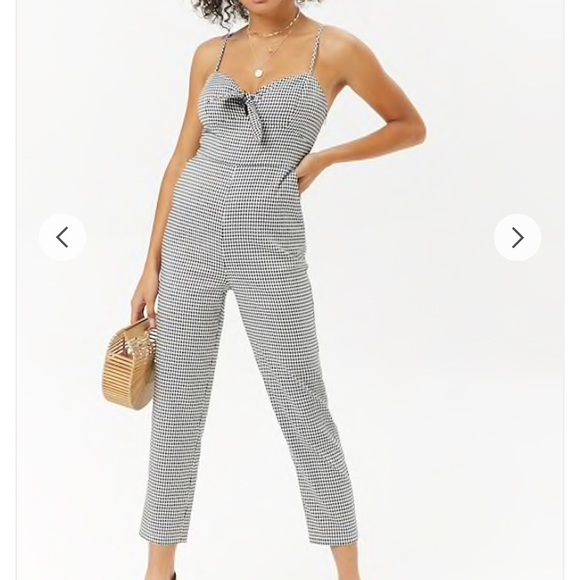 Forever 21 Pants - Gingham Jumpsuit